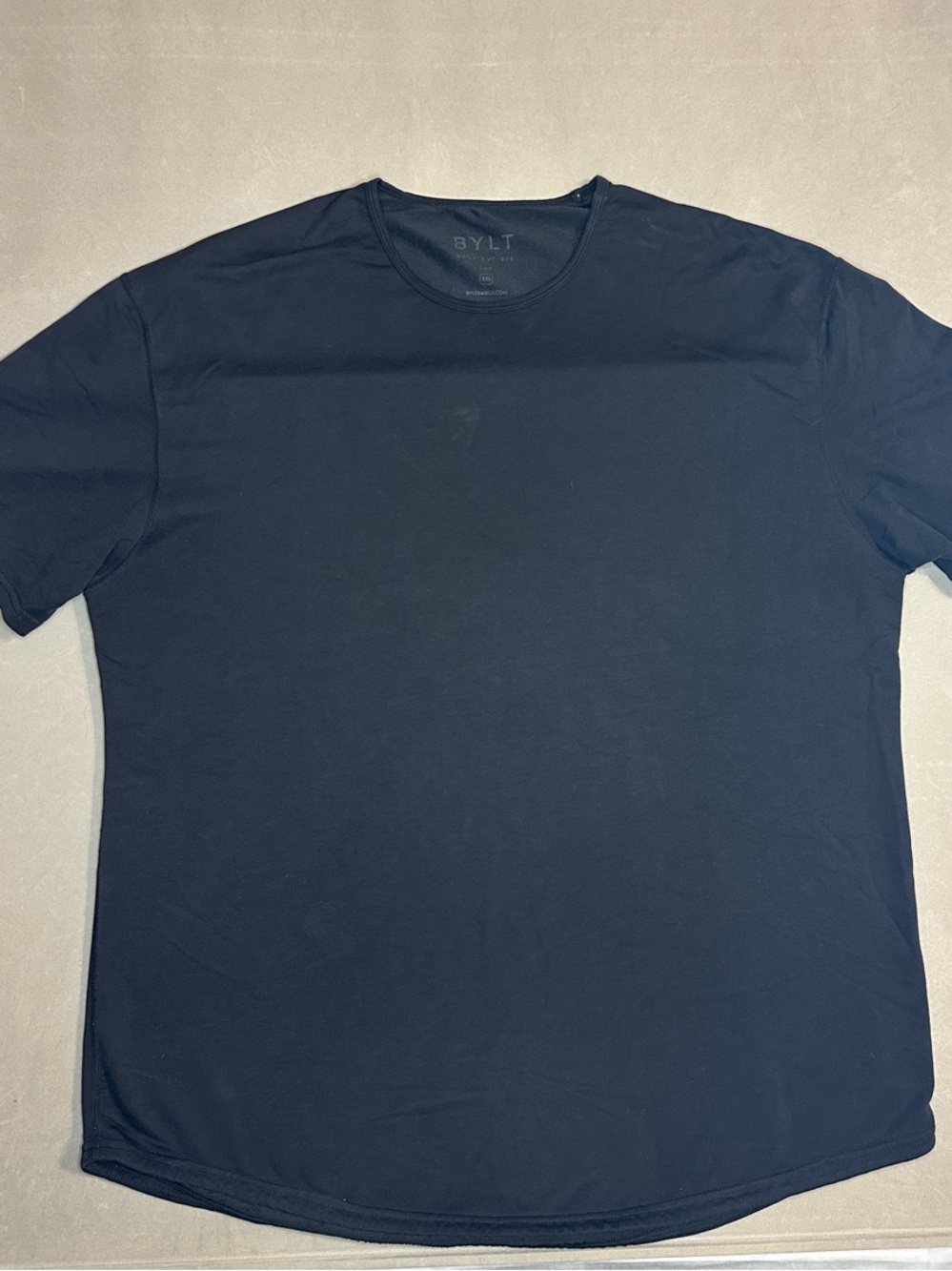 BYLT Basics Black Short Sleeve Crew Tee - XXL